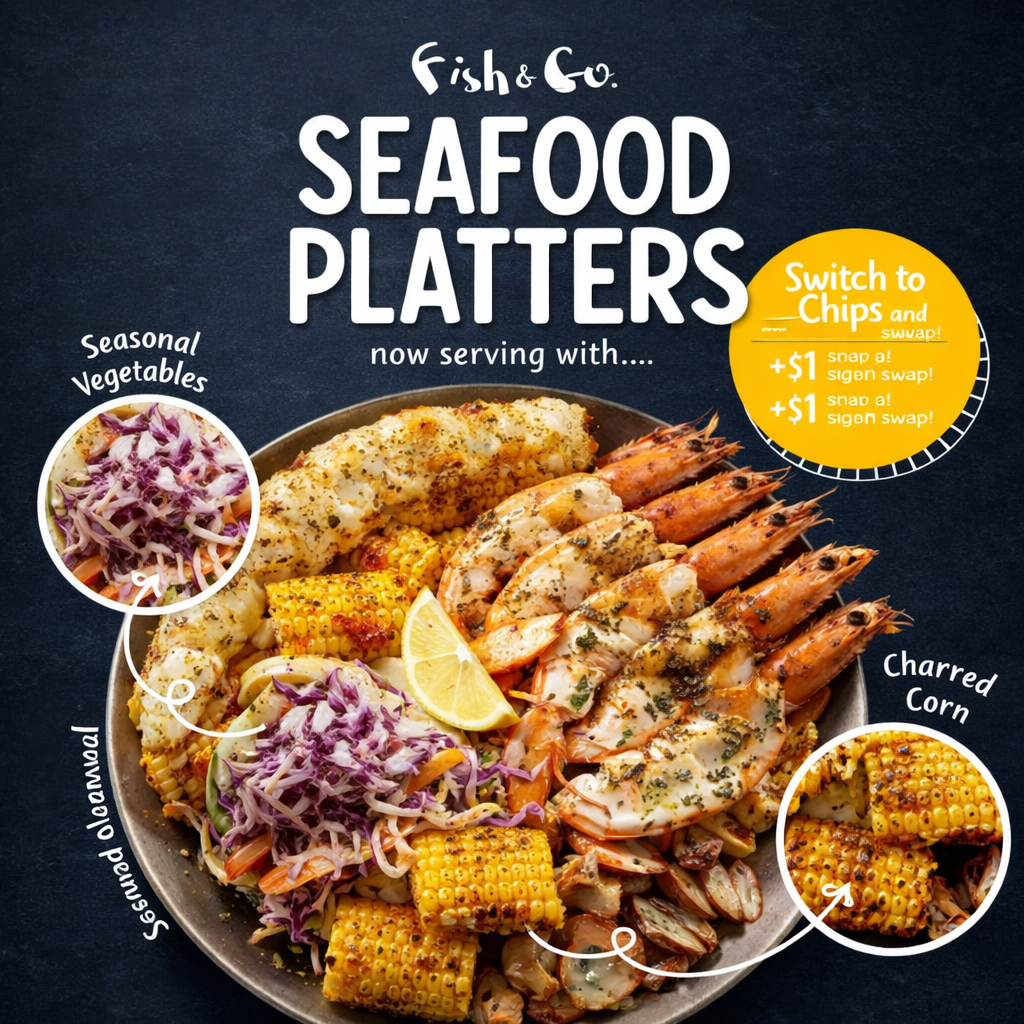 Seafood Platter 2 Fish & Co